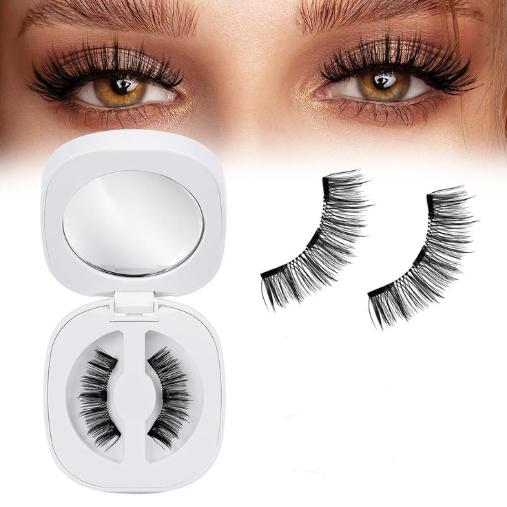 Faux cils magnétiques intenses